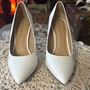 ANTONIO MELANI Classic White Heels